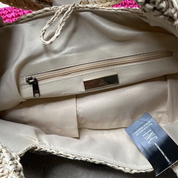 INC: Woven Tote Bag - Picture 6 of 8